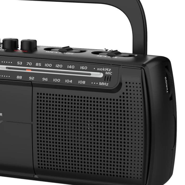 Daewoo DW1108 Radio Cassete AM/FM Negra